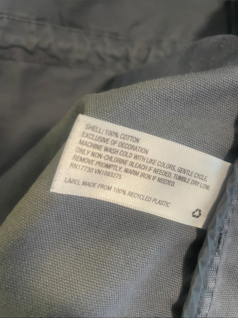 Universal Thread Utility Field Jacket - Slate Blue - Picture 3 of 5